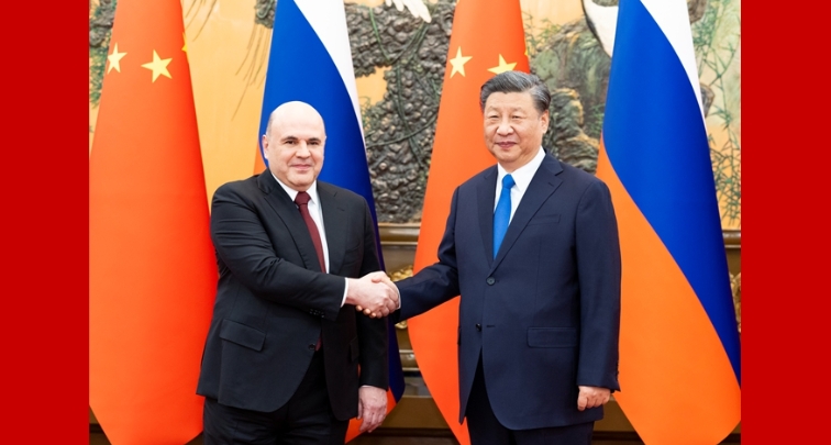 Xi se reúne con primer ministro ruso 