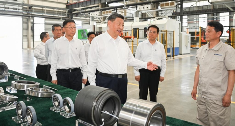 Xi inspecciona ciudad central china de Luoyang