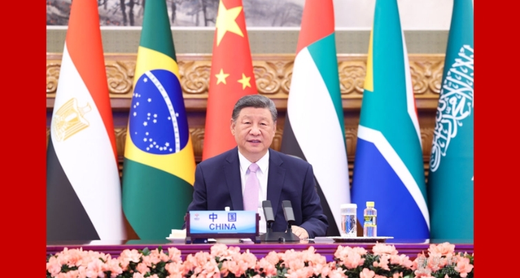 Xi hace tres propuestas en cumbre virtual de BRICS para consolidar solidaridad e impulsar cooperación