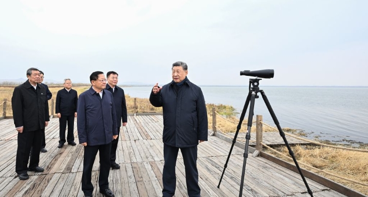 Xi resalta necesidad de priorizar la conservación ecológica y buscar el desarrollo verde